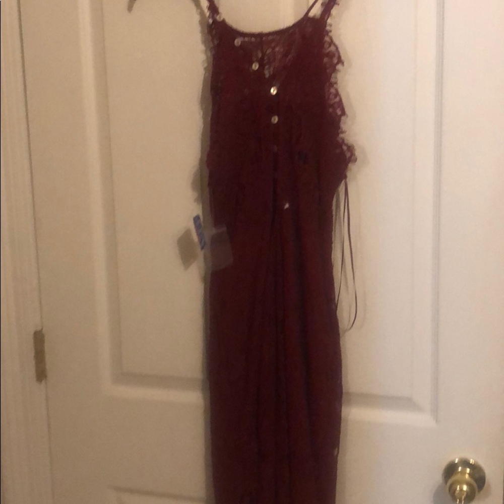 she got it  lace slip dress free people intimately - Picture 4 of 7